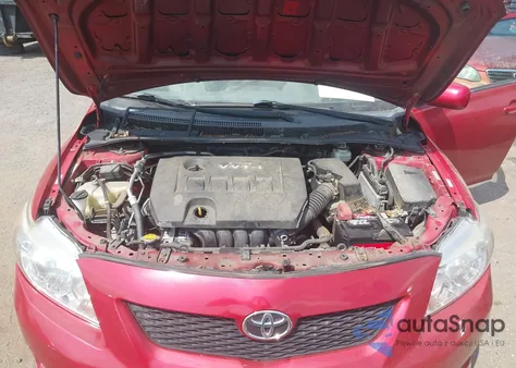 2010 Toyota Corolla Le z USA, uszkodzony, nr VIN 1NXBU4EE5AZ381200